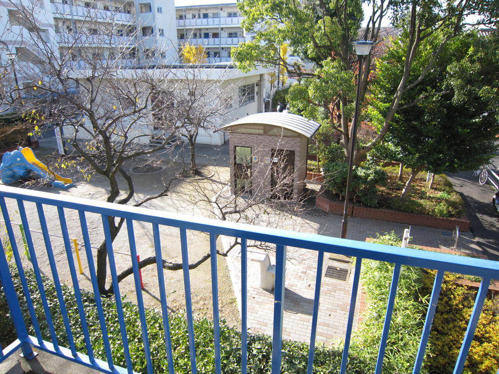 Balcony. It is the entire park