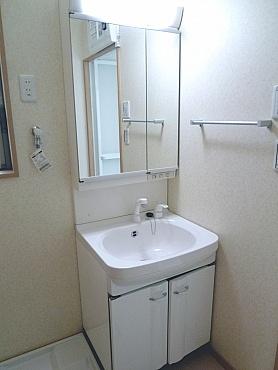 Wash basin, toilet. Bathroom vanity