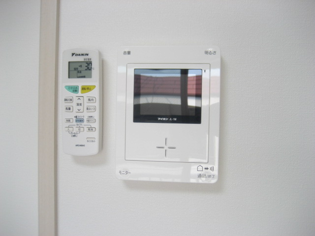 Security. TV monitor interphone