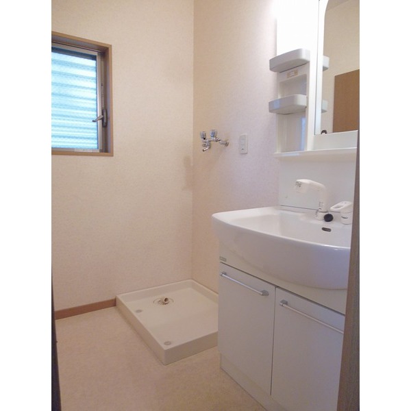 Washroom. The photograph is a separate compartment