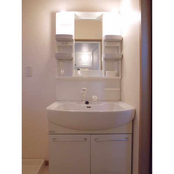 Washroom. The photograph is a separate compartment