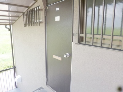 Entrance. It is the entrance door