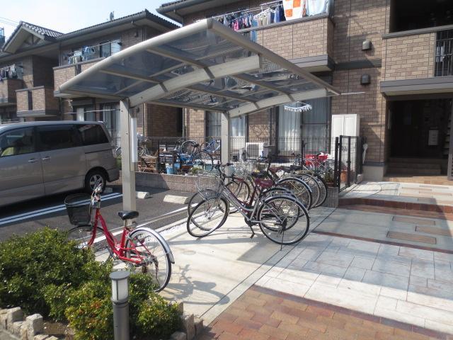 Other common areas. Covered parking lot