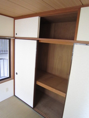 Receipt. Closet Japanese-style room