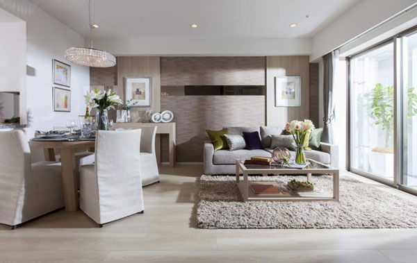 Living.  [living ・ dining]  ※ Indoor photo of the web is model room A type select. Order Choice (paid) ・ Including interior option (paid). Order Choice ・ Interior options are subject dwelling unit ・ There is content to limit that can offer time and change. For more information, please contact the person in charge.