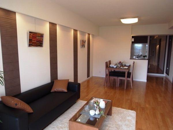 Living. It is with furniture.