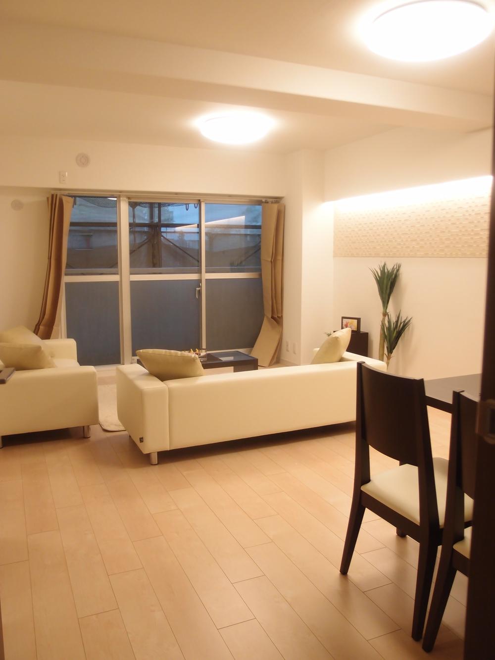 Living. Indoor (12 May 2013) Shooting About 15.2 tatami LDK, Furnished