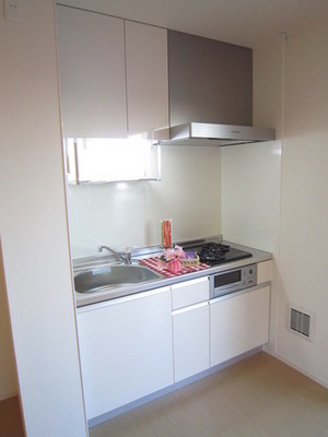 Kitchen. Two-burner grill with a system Kitchen