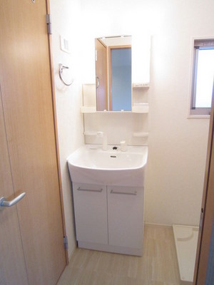 Washroom. Independent wash basin