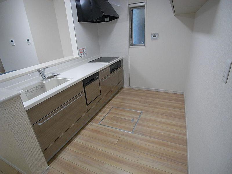 Kitchen. Kitchen space of spread.