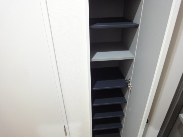 Receipt. It is with the front door storage