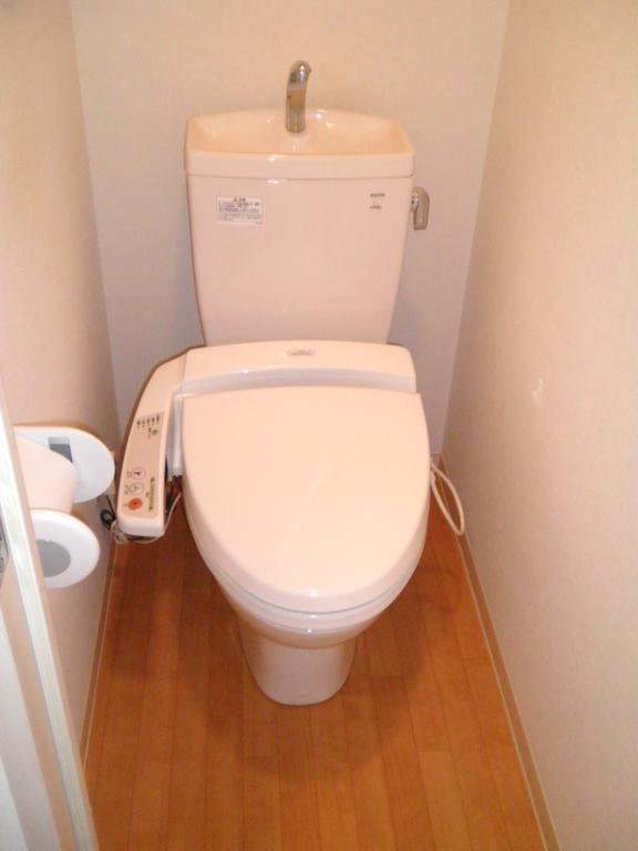 Toilet. Warm water washing toilet seat
