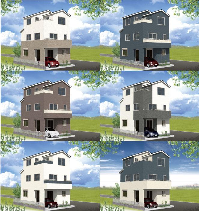 Rendering (appearance). Early contract bidder limited! Customize My home in your favorite color ring ☆