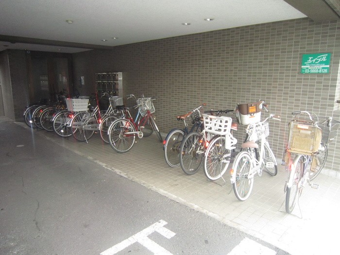 Other common areas. Bicycle-parking space
