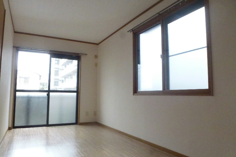 Living and room. Bright south-facing