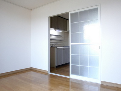 Living and room. Photo is inverted type