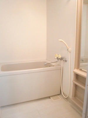 Bath. Photo is inverted type