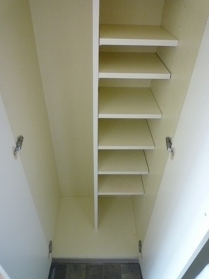 Entrance. Excellent storage capacity of the shoe box!