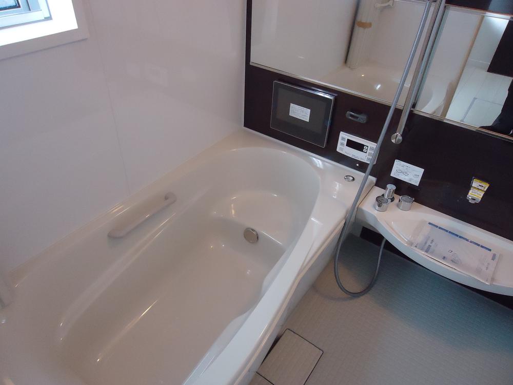 Bathroom. Example of construction