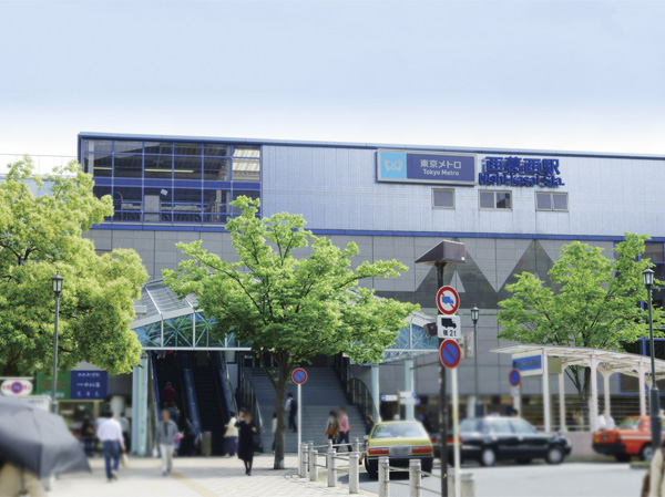 Surrounding environment. Nishikasai Station (7 min walk ・ About 560m)