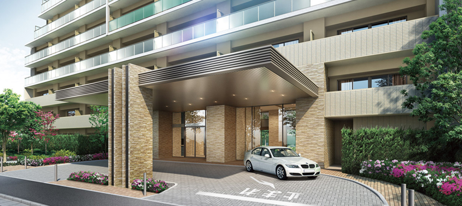 Grand Entrance (driveway) Rendering