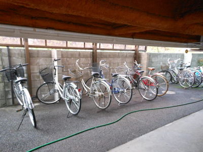 Other common areas. Bicycle-parking space