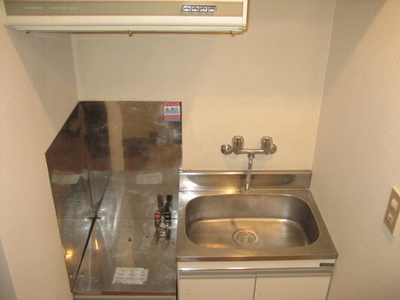 Kitchen. Gas stove is installed Allowed