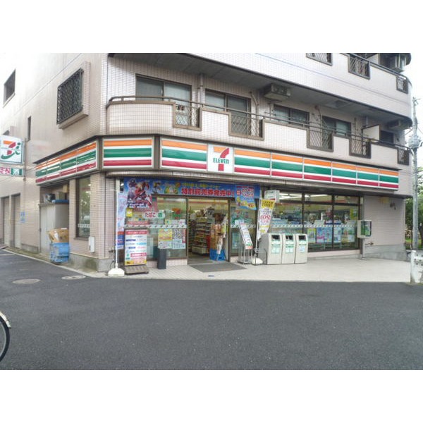 Convenience store. Seven-Eleven Edogawa Nishiichinoe 2-chome up (convenience store) 184m