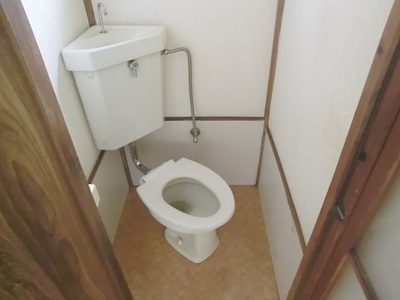 Toilet. Western-style toilet.
