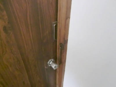 Security. Door chain equipped.