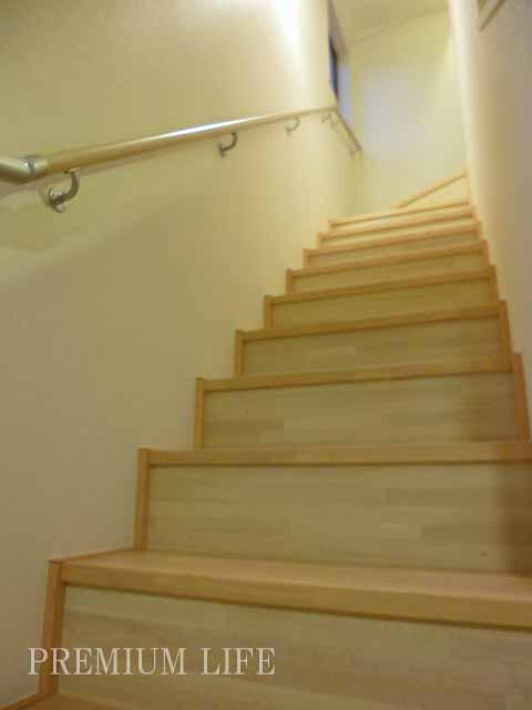 Other introspection. Stairs with a handrail