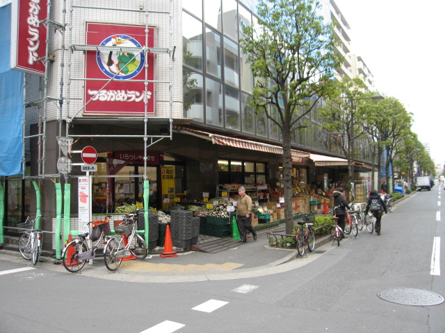 Supermarket. Tsurukame land Nishikasai store up to (super) 762m