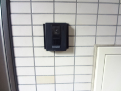 Entrance. TV interphone