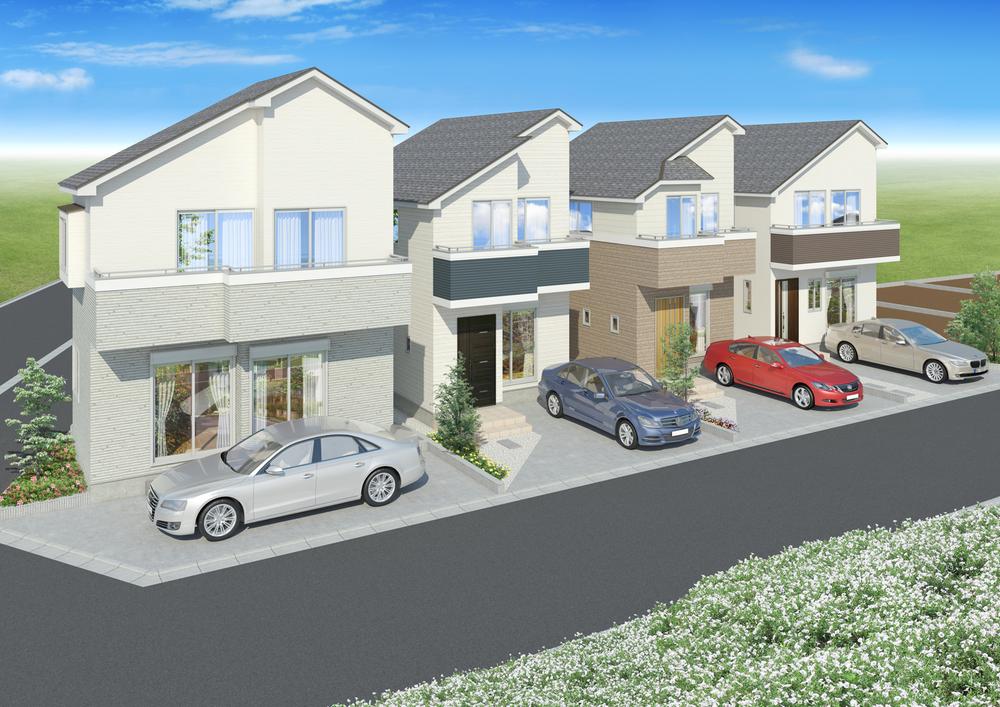 Building plan example (Perth ・ appearance). There is also building plan