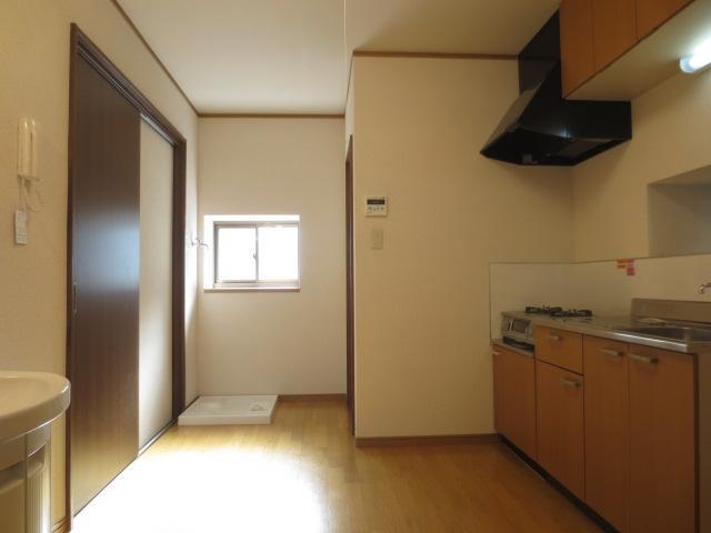 Living and room. Kitchen space