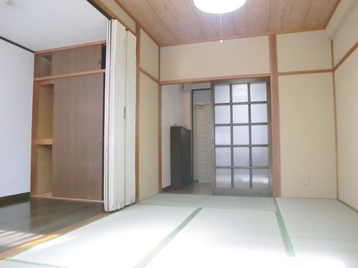 Living and room. This room as seen from the balcony.