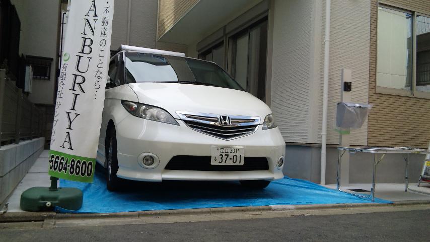 Parking lot. Wide parking spaces High roof car parking available!