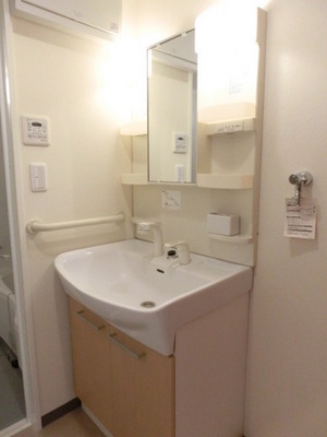 Washroom. Independent wash basin