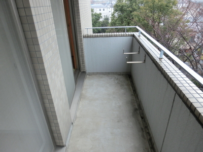 Balcony. Spacious balcony