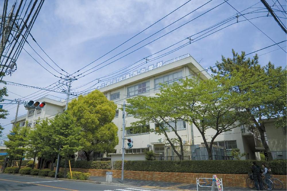 Junior high school. Municipal 1169m until Kasai junior high school