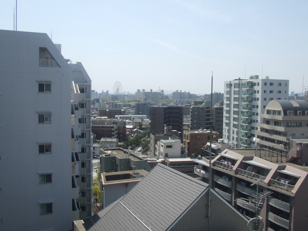 View. View from the south balcony ☆ Overlook the Ferris wheel of Kasai Seaside Park ☆