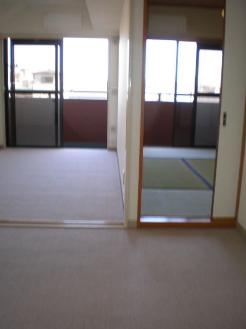 Living and room. Living is