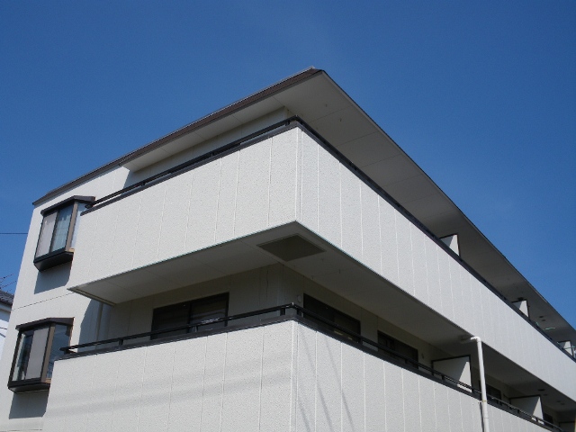 Building appearance. A quiet residential area