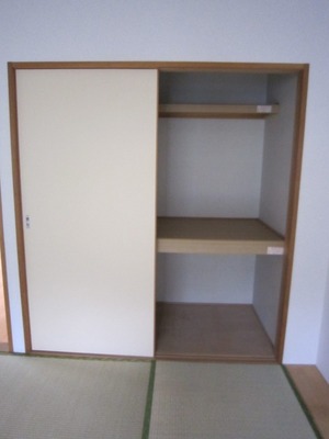 Receipt. Closet storage with depth