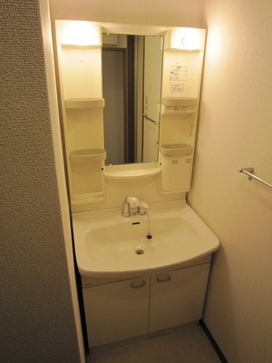 Washroom. Independent wash basin