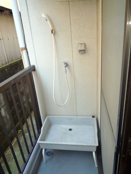 Balcony. Pet shampoo base