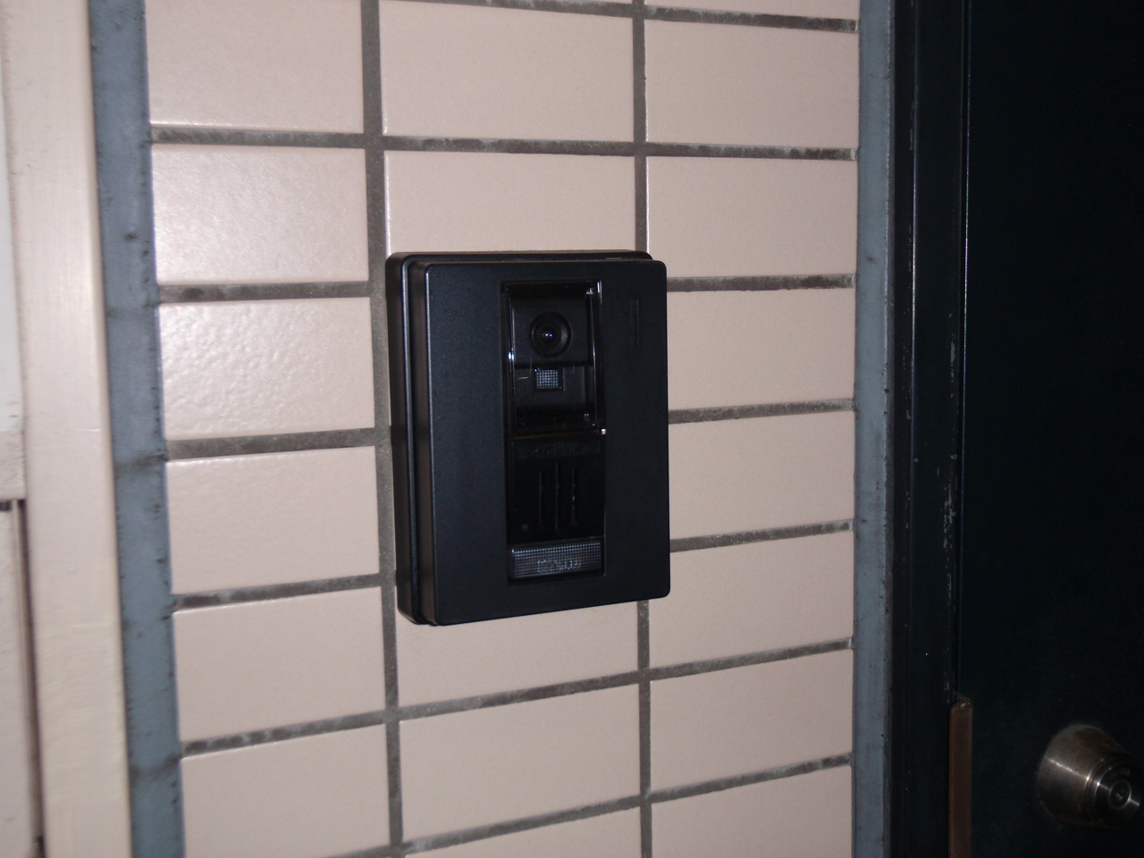 Security. Interphone TV monitor