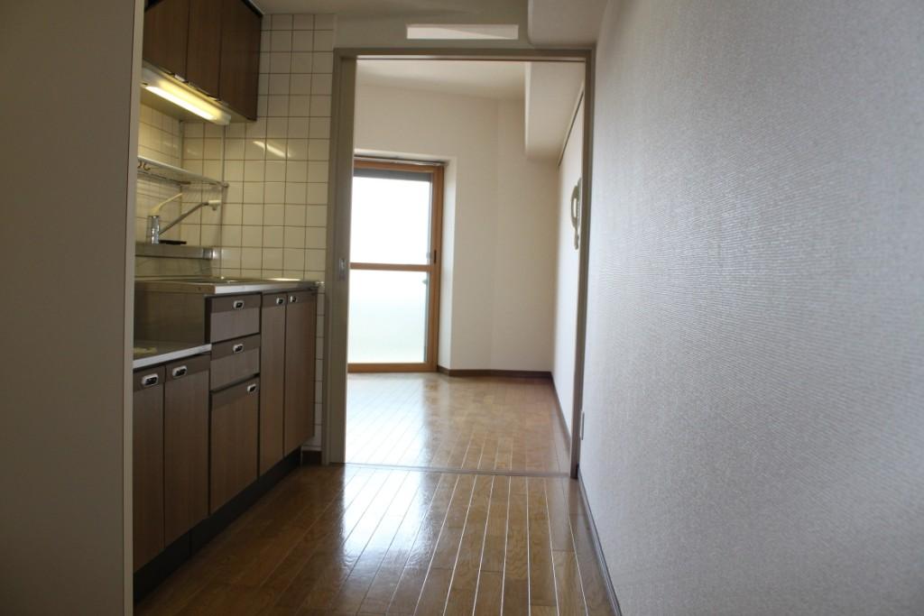 Other room space. Hallway from the entrance to the Western-style
