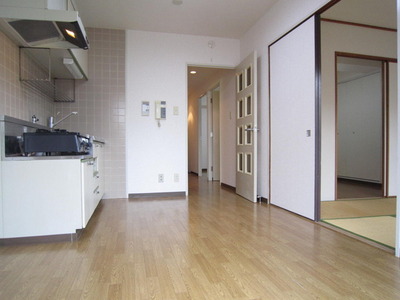 Living and room. Western style room