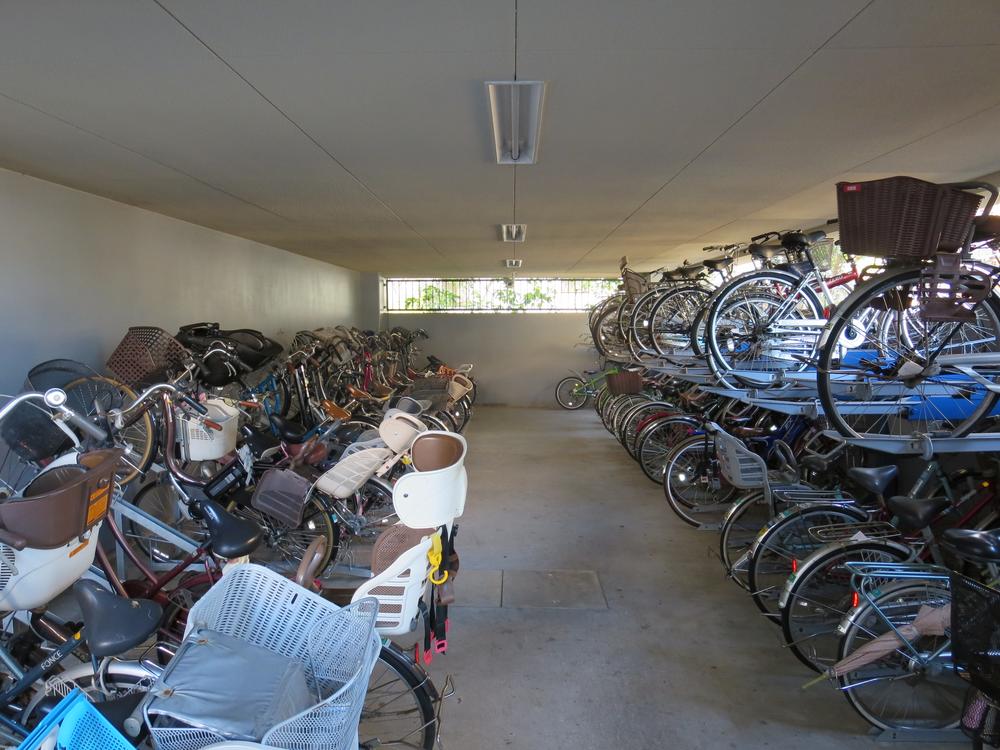 Other common areas. Is a bicycle parking lot